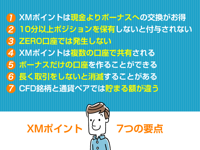 XMポイント　7つの要点