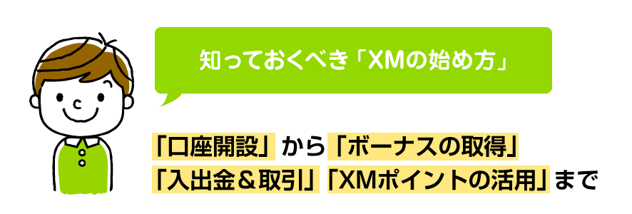 知っておくべきXM(エックスエム)の始め方