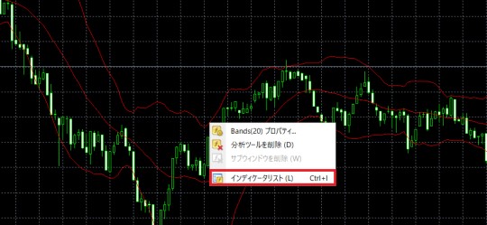 XMMT4インディケータ削除