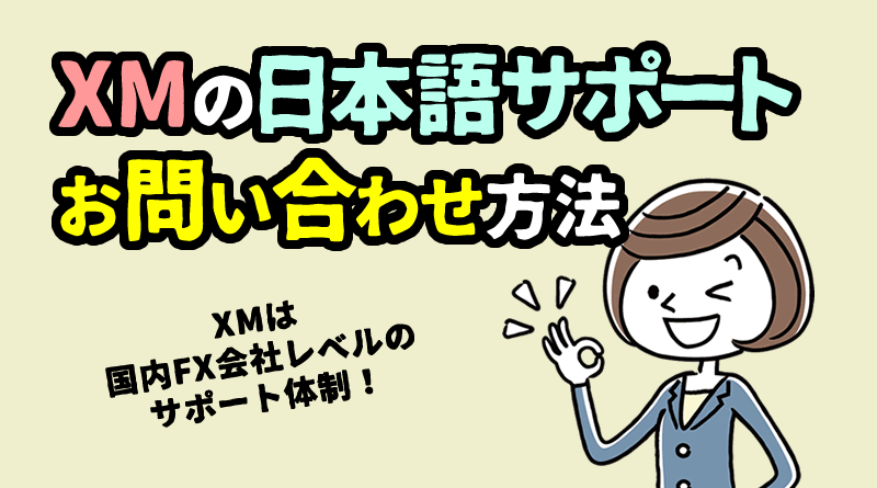 XM日本語サポートのお問い合わせ方法と体制